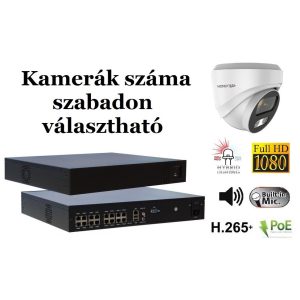 Monitorrs Security - Hybrid Light IP kamerarendszer 9-16 kamerával 2 Mpix WD - 6211K9-16