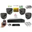 MS - Hybrid Light IP kamerarendszer 4 kamerával switchel 2 Mpix GD - 6212K4B