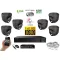 MS - Hybrid Light IP kamerarendszer 6 kamerával switchel 2 Mpix GD - 6212K6B