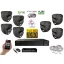 MS - Hybrid Light IP kamerarendszer 7 kamerával switchel 2 Mpix GD - 6212K7B