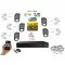 Monitorrs Security - Hybrid Light IP kamerarendszer 5 kamerával 2 Mpix WT - 6213K5