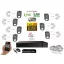 MS - Hybrid Light IP kamerarendszer 7 kamerával switchel 2 Mpix WT - 6213K7B