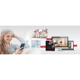 Monitorrs Security - Hybrid Light IP kamerarendszer 7 kamerával 2 Mpix WT - 6213K7