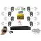 Monitorrs Security - Hybrid Light IP kamerarendszer 8 kamerával 2 Mpix WT - 6213K8