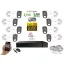 Monitorrs Security - Hybrid Light IP kamerarendszer 8 kamerával 2 Mpix WT - 6213K8