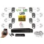 MS - Hybrid Light IP kamerarendszer 8 kamerával switchel 2 Mpix WT - 6213K8B