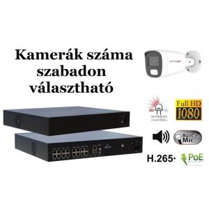 Monitorrs Security - Hybrid Light IP kamerarendszer 9-16 kamerával 2 Mpix WT - 6213K9-16