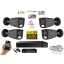 MS - Hybrid Light IP kamerarendszer 4 kamerával switchel 2 Mpix GT - 6214K4B
