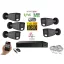 Monitorrs Security - Hybrid Light IP kamerarendszer 5 kamerával 2 Mpix GT - 6214K5