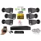 MS - Hybrid Light IP kamerarendszer 6 kamerával switchel 2 Mpix GT - 6214K6B