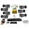 MS - Hybrid Light IP kamerarendszer 7 kamerával switchel 2 Mpix GT - 6214K7B