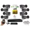 MS - Hybrid Light IP kamerarendszer 8 kamerával switchel 2 Mpix GT - 6214K8B