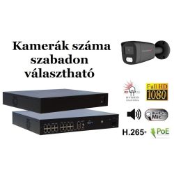   Monitorrs Security - Hybrid Light IP kamerarendszer 9-16 kamerával 2 Mpix GT - 6214K9-16