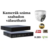   Monitorrs Security - AI IP Dóm kamerarendszer 9-16 kamerával 5 Mpix WD - 6370K9-16