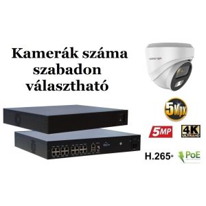 Monitorrs Security - AI IP Dóm kamerarendszer 9-16 kamerával 5 Mpix WD - 6370K9-16