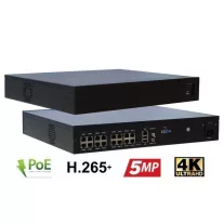  Monitorrs Security - AI IP Dóm kamerarendszer 9-16 kamerával 5 Mpix WD - 6370K9-16