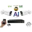 Monitorrs Security - AI IP kamerarendszer 2 kamerával 5 Mpix WT - 6372K2