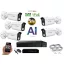 MS - AI IP kamerarendszer 5 kamerával switchel 5 Mpix WT - 6372K5B