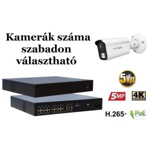Monitorrs Security - AI IP kamerarendszer 9-16 kamerával 5 Mpix WT - 6372K9-16