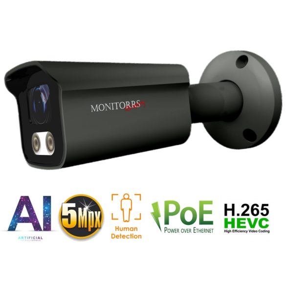 Monitorrs Security - AI IP csőkamera 5 Mpix GT - 6373