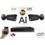 Monitorrs Security - AI IP kamerarendszer 2 kamerával 5 Mpix GT - 6373K2