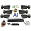 MS - AI IP kamerarendszer 6 kamerával switchel 5 Mpix GT - 6373K6B
