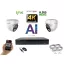 Monitorrs Security - 4K AI IP kamerarendszer 2 kamerával 8 Mpix WD - 6376K2
