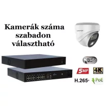   Monitorrs Security - AI IP Dóm kamerarendszer 9-16 kamerával 8 Mpix WD - 6376K9-16