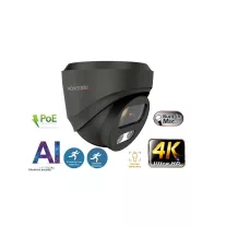 Monitorrs Security - 4K AI IP dóm kamera mikrofonnal - 6377