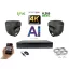 Monitorrs Security - 4K AI IP kamerarendszer 2 kamerával 8 Mpix GD - 6377K2