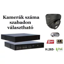   Monitorrs Security - AI IP Dóm kamerarendszer 9-16 kamerával 8 Mpix GD - 6377K9-16