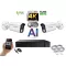 Monitorrs Security - 4K AI IP kamerarendszer 2 kamerával 8 Mpix WT - 6378K2