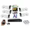Monitorrs Security - 4K AI IP kamerarendszer 5 kamerával 8 Mpix WT - 6378K5