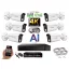 MS - 4K AI IP kamerarendszer 6 kamerával switchel 8 Mpix WT - 6378K6B