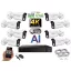 Monitorrs Security - 4K AI IP kamerarendszer 8 kamerával 8 Mpix WT - 6378K8