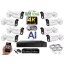 MS - 4K AI IP kamerarendszer 8 kamerával switchel 8 Mpix WT - 6378K8B