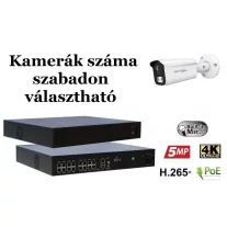   Monitorrs Security - AI IP kamerarendszer 9-16 kamerával 8 Mpix WT - 6378K9-16