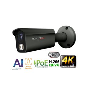 Monitorrs Security - 4K AI IP csőkamera mikrofonnal - 6379