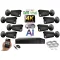 Monitorrs Security - 4K AI IP kamerarendszer 8 kamerával 8 Mpix GT - 6379K8
