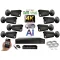 MS - 4K AI IP kamerarendszer 8 kamerával switchel 8 Mpix GT - 6379K8B