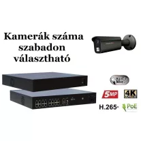   Monitorrs Security - AI IP kamerarendszer 9-16 kamerával 8 Mpix GT - 6379K9-16