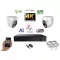 Monitorrs Security - AI Hybrid Light IP kamerarendszer 2 kamerával 8 Mpix WD - 6481k2