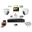 Monitorrs Security - AI Hybrid Light IP kamerarendszer 2 kamerával 8 Mpix WD - 6481k2
