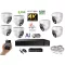 MS - AI Hybrid Light IP kamerarendszer 7 kamerával switchel 8 Mpix WD - 6481k7B