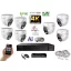 MS - AI Hybrid Light IP kamerarendszer 7 kamerával switchel 8 Mpix WD - 6481k7B
