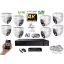 MS - AI Hybrid Light IP kamerarendszer 8 kamerával switchel 8 Mpix WD - 6481k8B