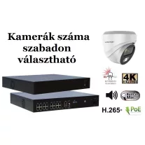   Monitorrs Security - AI Hybrid Light IP kamerarendszer 9-16 kamerával 8 Mpix WD - 6481k9-16