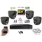 Monitorrs Security - AI Hybrid Light IP kamerarendszer 4 kamerával 8 Mpix GD - 6482k4