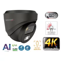   MS - AI Hybrid Light IP kamerarendszer 4 kamerával switchel 8 Mpix GD - 6482k4B