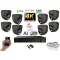 Monitorrs Security - AI Hybrid Light IP kamerarendszer 8 kamerával 8 Mpix GD - 6482k8